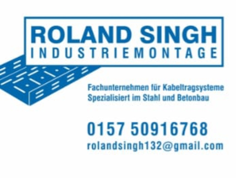 Roland Singh Industriemontage
